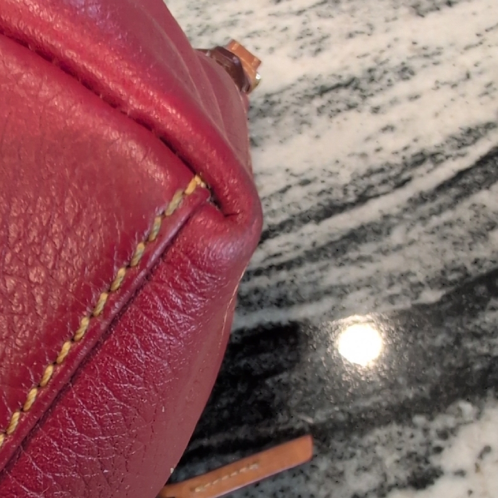 Dooney & Bourke Dillen Pebbled Leather Hobo Bag w/Matching Wallet - Picture 7 of 13